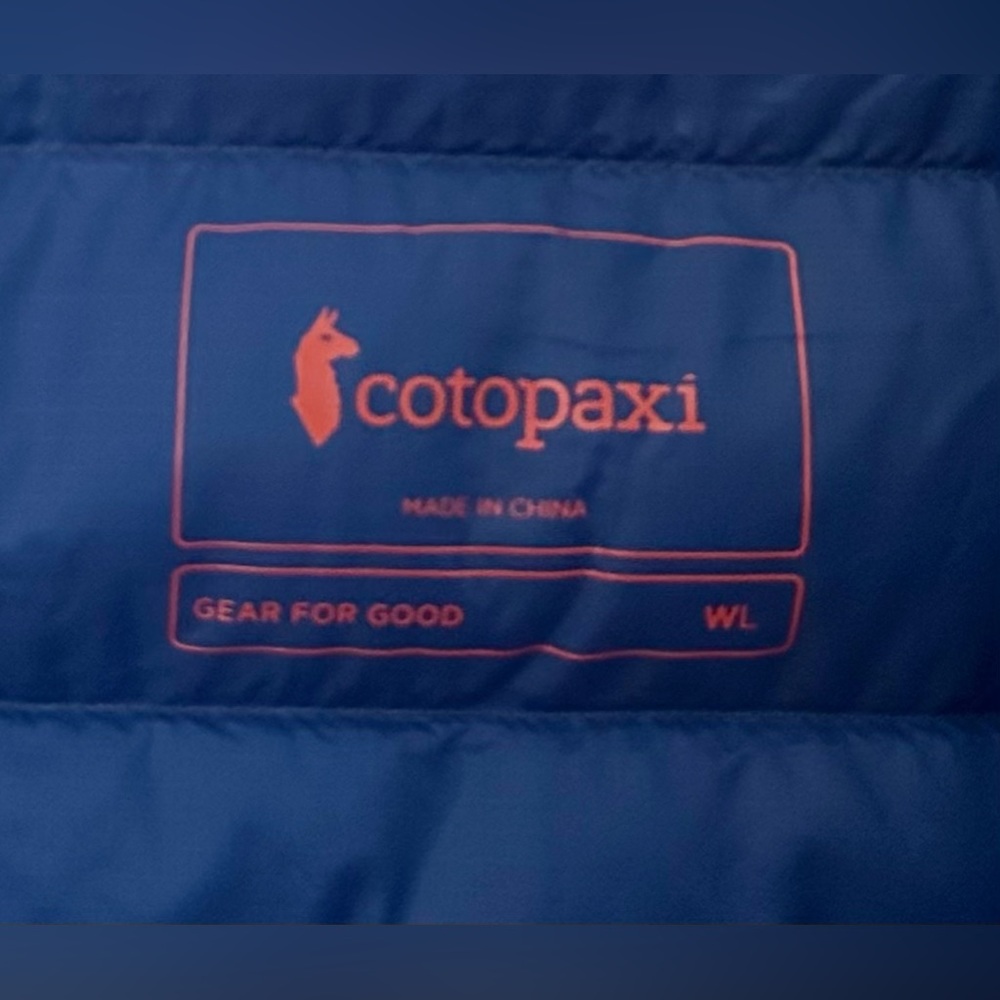 Cotopaxi Multicolor Puffer Jacket - Red, Blue, Gr… - image 8